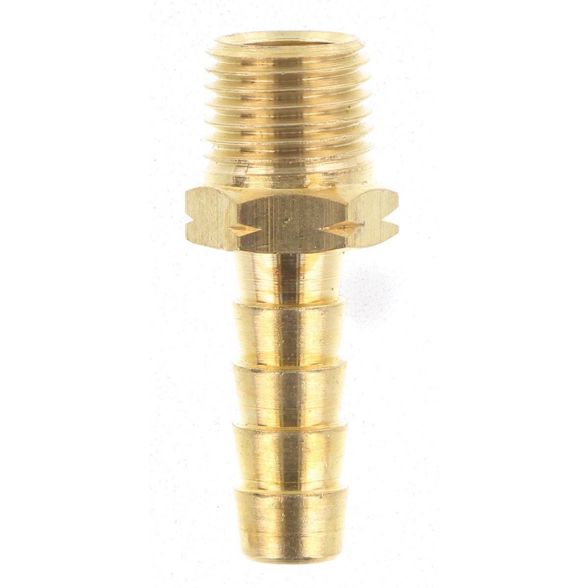 Champion Fasteners Hose Tail Straight Male Brass 5/16 X 1/4In B208B