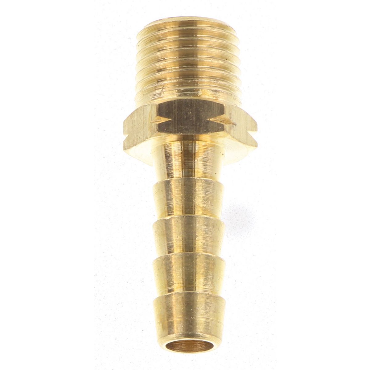 Champion Fasteners Hose Tail Straight Male Brass 5/16 X 1/4In B208B