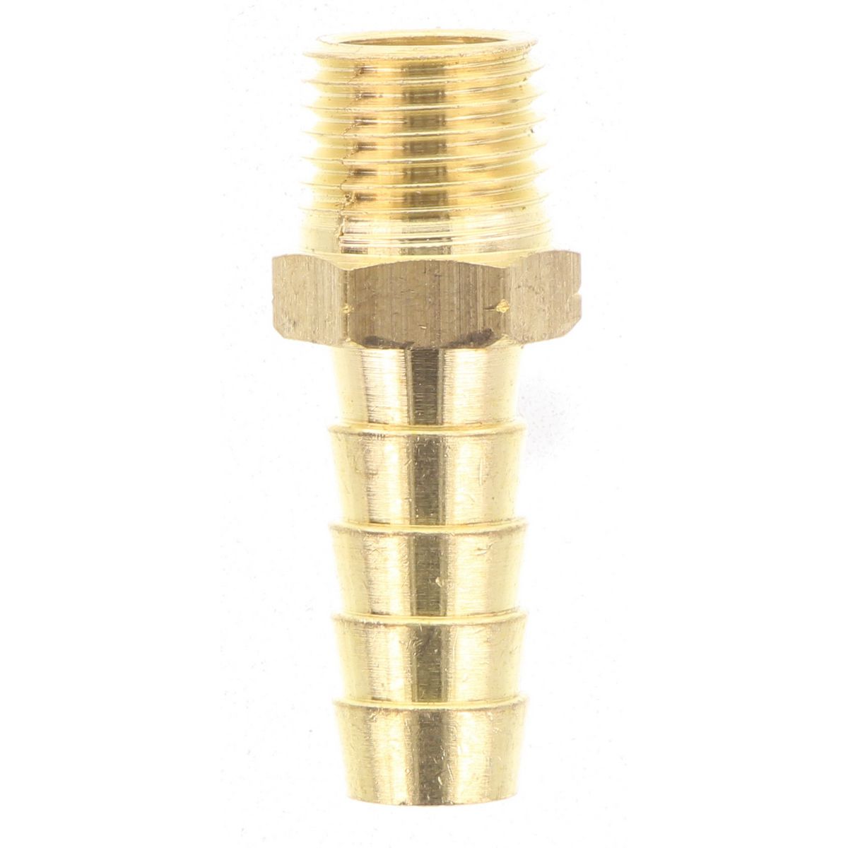 Champion Fasteners Hose Tail Straight Male Brass 3/8 X 1/4In B209B