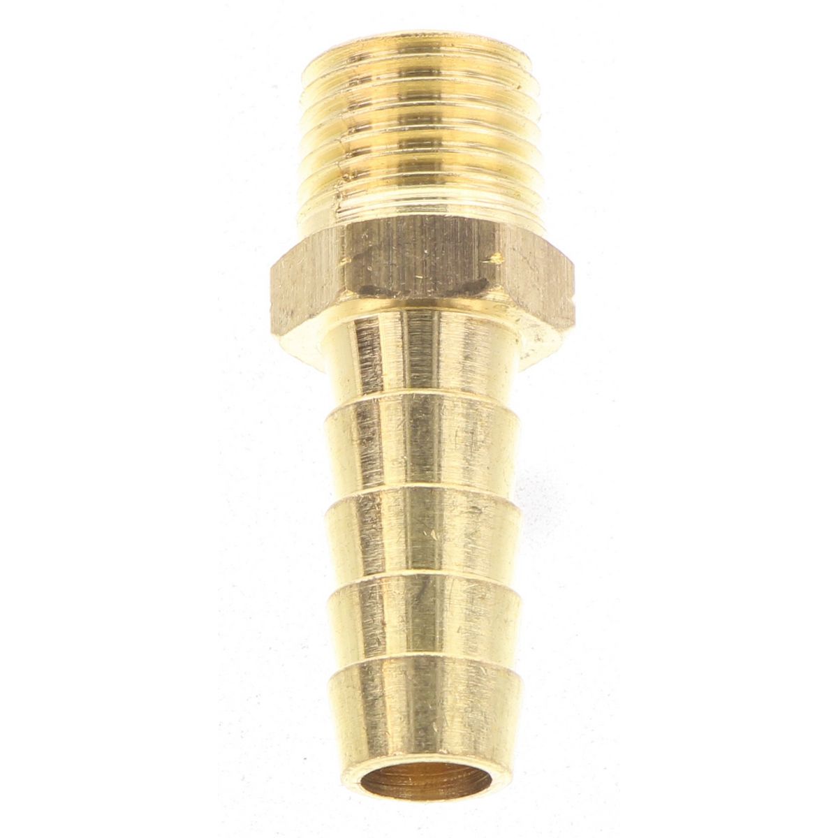 Champion Fasteners Hose Tail Straight Male Brass 3/8 X 1/4In B209B