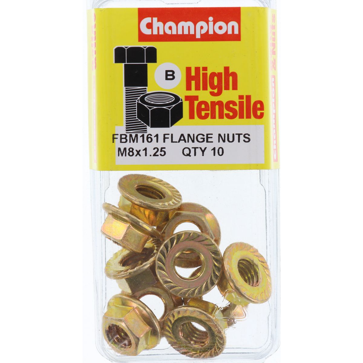 Champion Fasteners M8 X 1.25mm Nuts FBM161