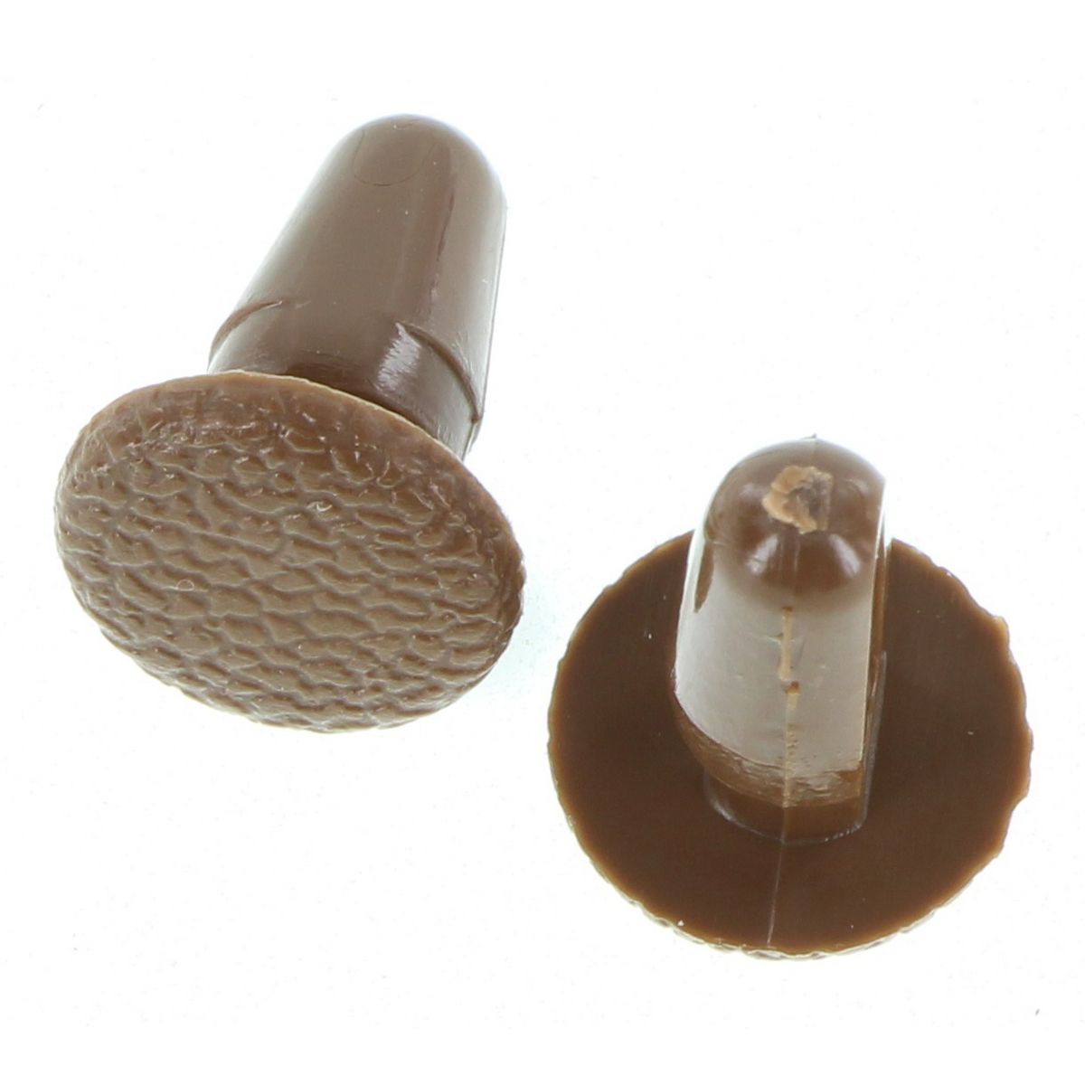 Champion Fasteners Canoe Clip  Brown Len: 16.8mm Hole: 6.6 7.8mm Head: 14mm TF21