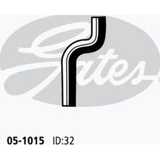 Gates Radiator Hose 05-1015