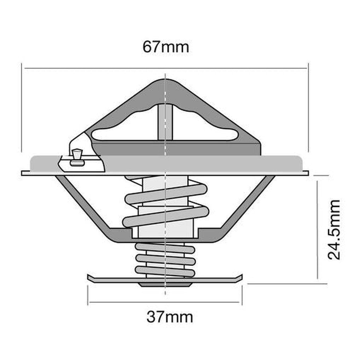 Tridon Thermostat Blister Pack (High Flow) TT247-170