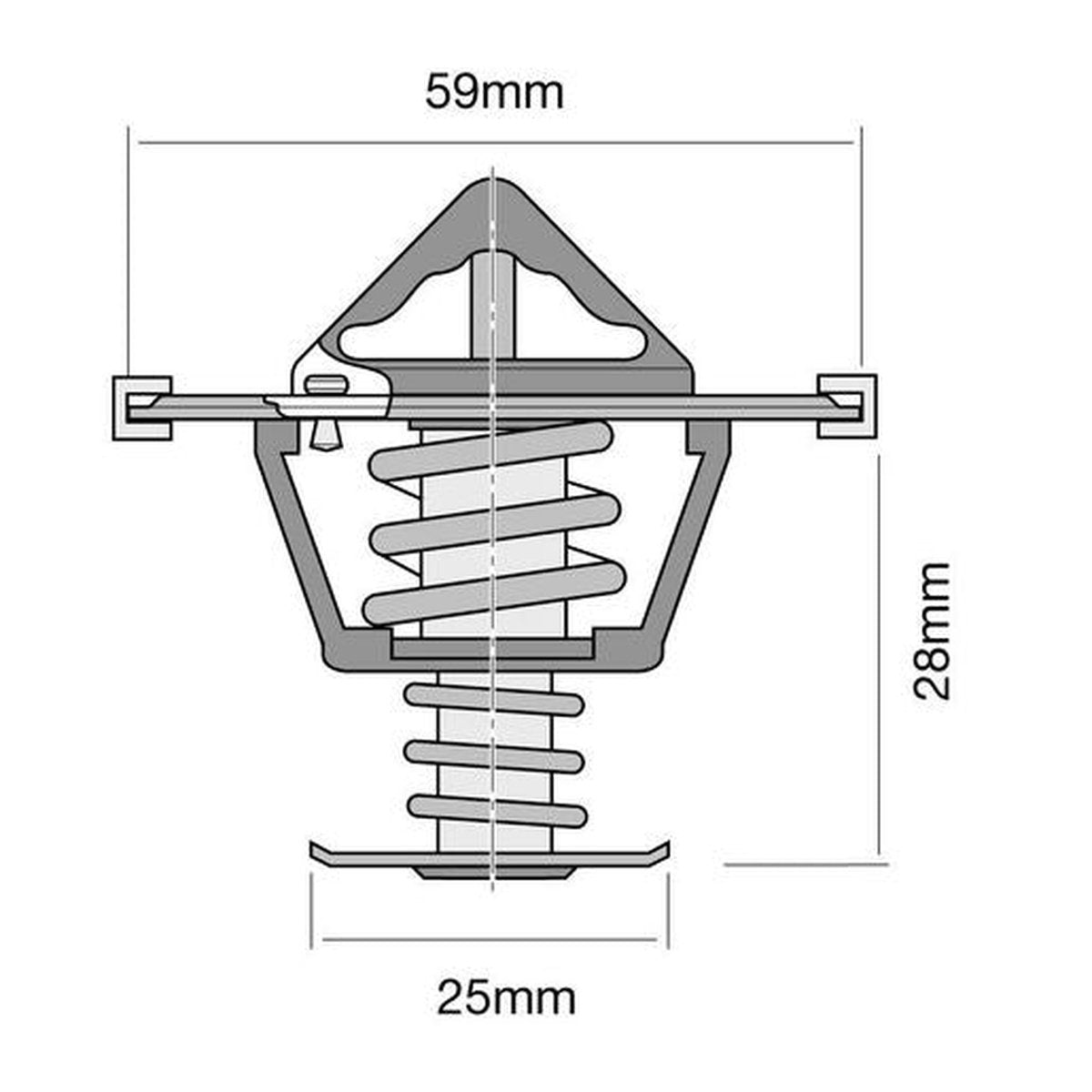 Tridon Thermostat Blister Pack (High Flow) TT390-195