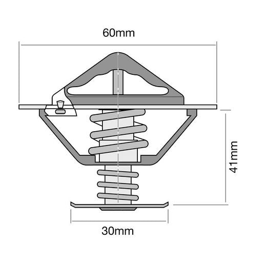 Tridon Thermostat Boxed (High Flow) TT410-180P