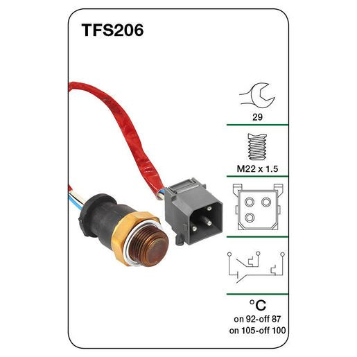 Tridon Fan switch TFS206