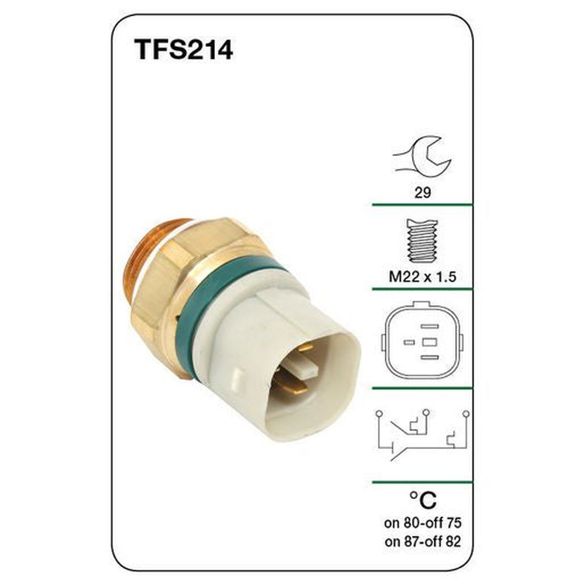 Tridon Fan switch TFS214