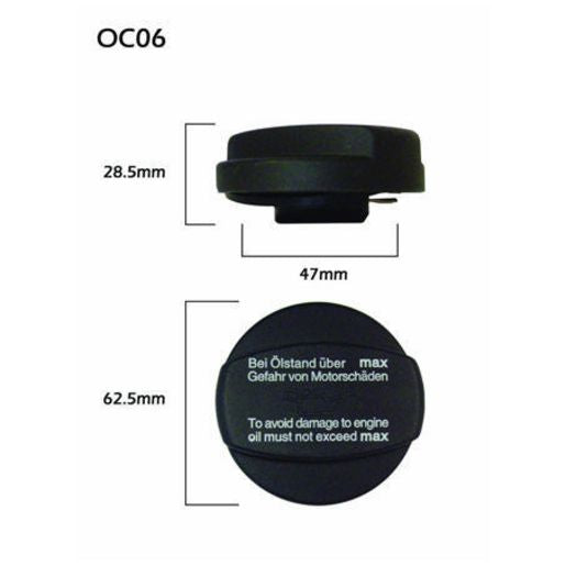 CPC Oil Cap OC06