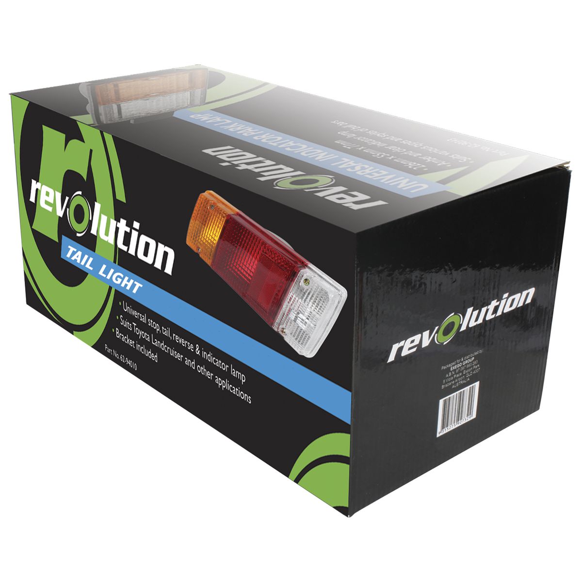 Revolution Stop / Tail / Indicator / Reverse Light Incandescent 12V - Round Plug 62-94012
