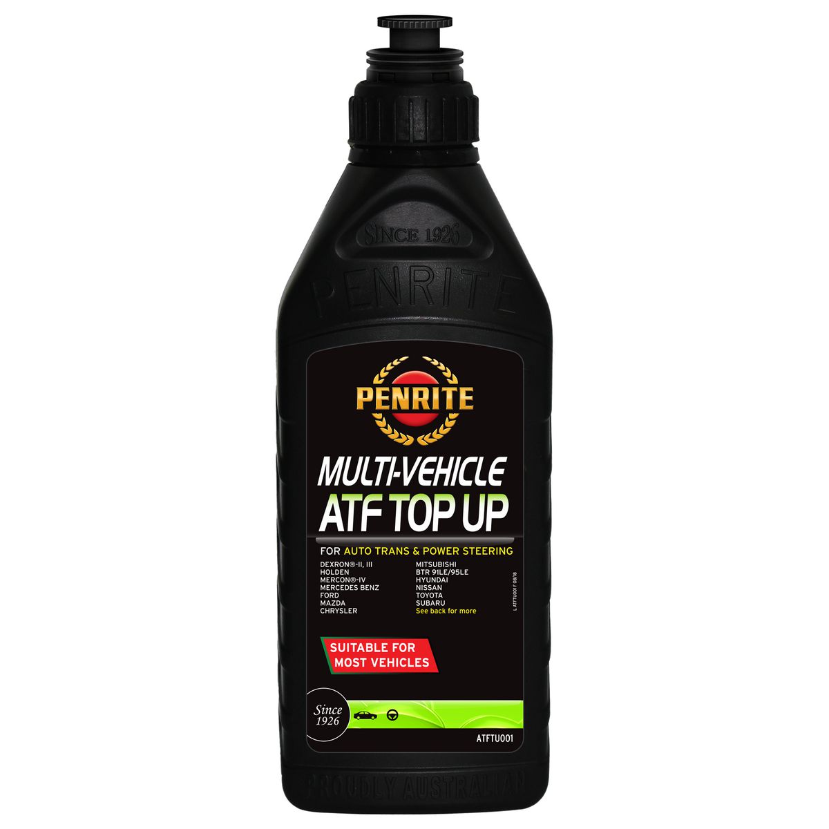 Penrite ATF Top Up Automatic Transmission Fluid 1L ATFTU001