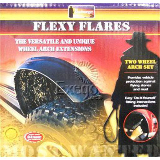 Bushranger Bushranger Flexy Flare Set 2 Wheel Arch 65mm 13X68