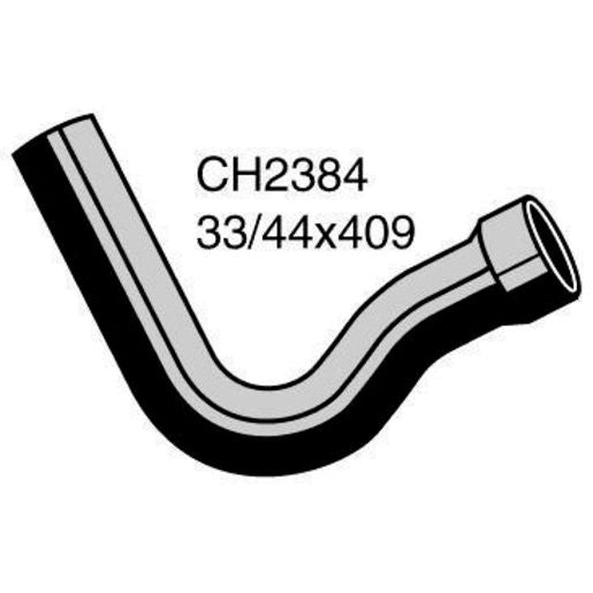 Mackay Bottom Radiator Hose CH2384