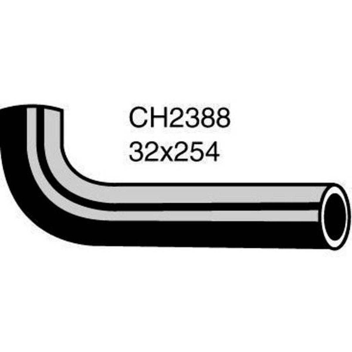 Mackay Bypass Heater Hose CH2388