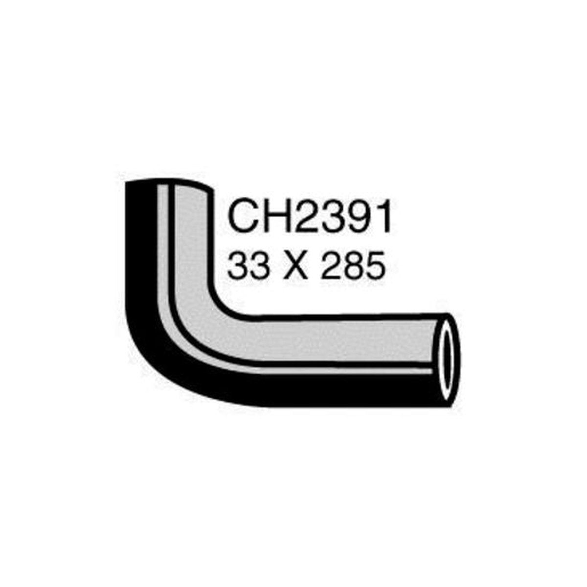 Mackay Top Radiator Hose CH2391