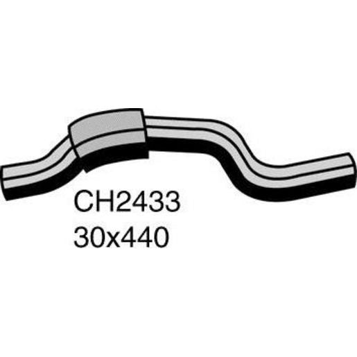Mackay Top Radiator Hose CH2433