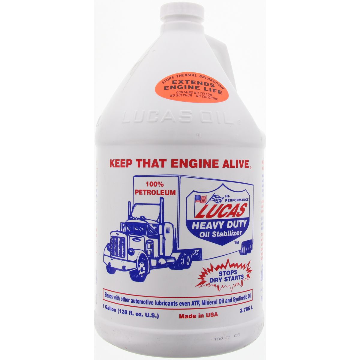 Lucas Heavy Duty Oil Stabiliser Additive 3.79L 10002
