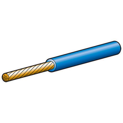 Narva Auto Cable 15A 4mm x 4m Blue 5814-4BE