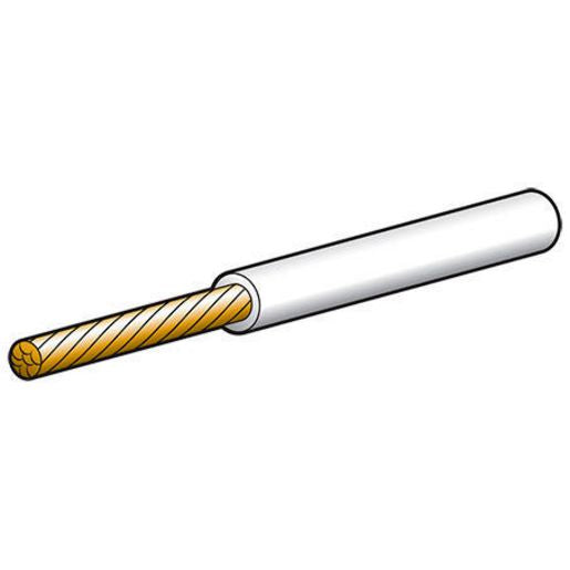 Narva Auto Cable 15A 4mm x 4m White 5814-4WE