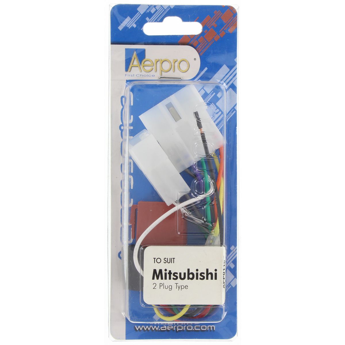 Aerpro Primary ISO Harness fits Mitsubishi Iso Connector 2 Plug