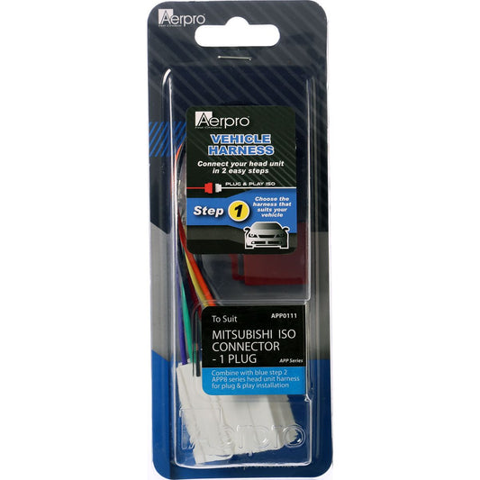 Aerpro Primary ISO Harness Suits Mitsubishi