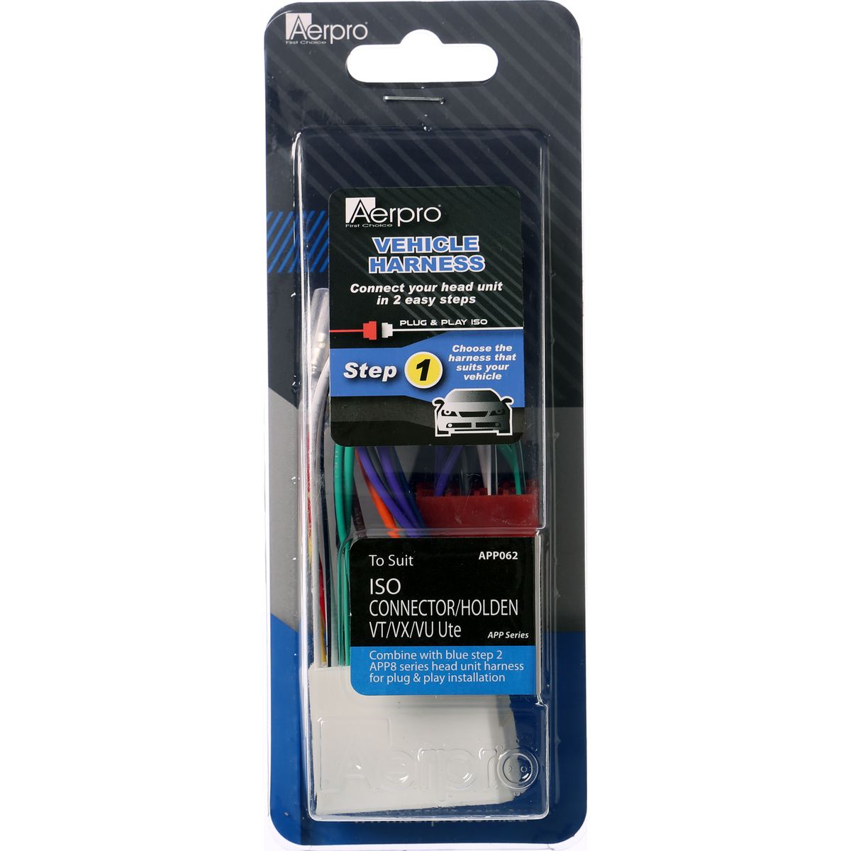 Aerpro Harness ISO Suits Commodore VT/VX/VU APP062