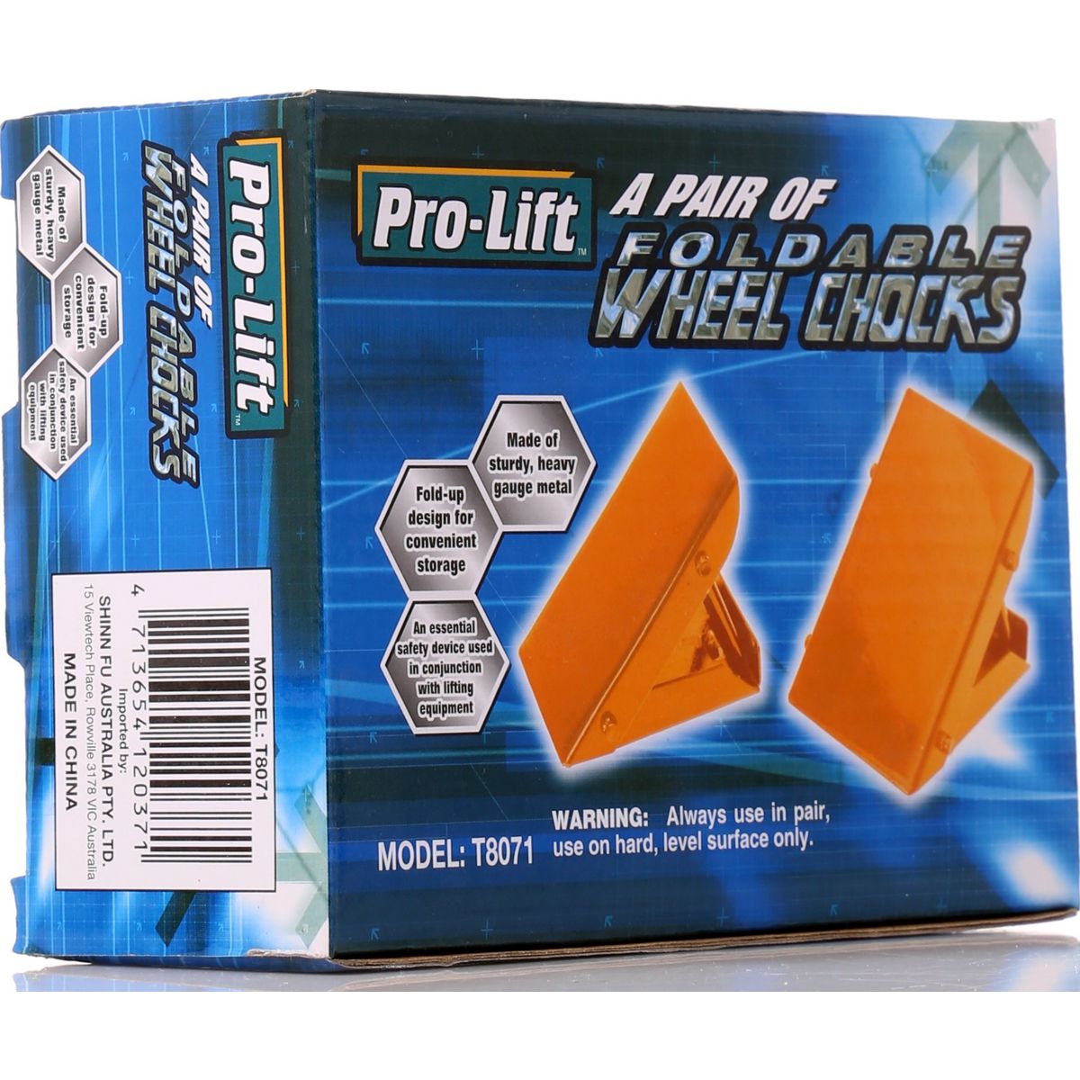 Pro-Lift Foldable Wheel Chock T8071