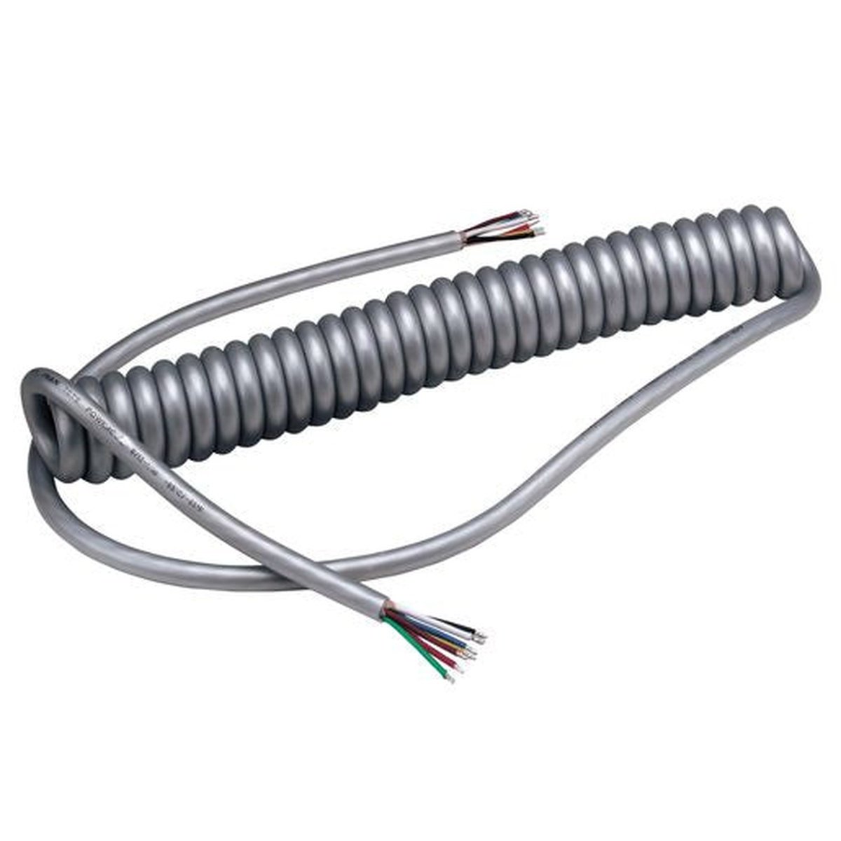 Narva Heavy-Duty 7 Core Suzi Coil 4.6m with 6x5mm & 1x6mm Cores 82546