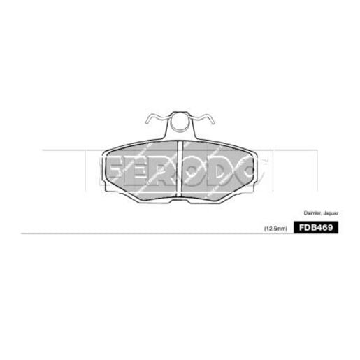 Ferodo Brake Pad Set FDB469A