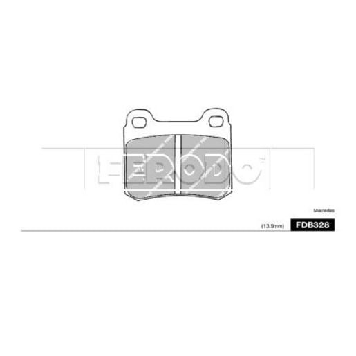 Ferodo Brake Pad Set FDB328A