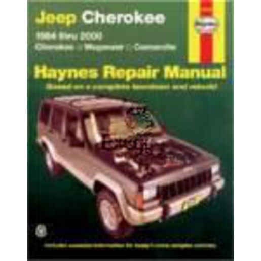 Haynes Owner's Workshop Manual - Jeep Cherokee 1984-1997 50010