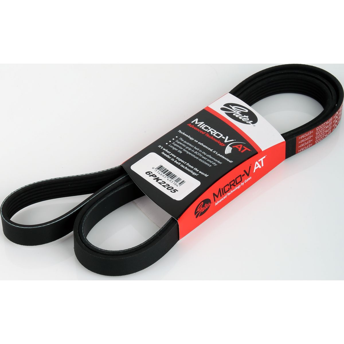 Gates Ribbed Belt 6PK2205