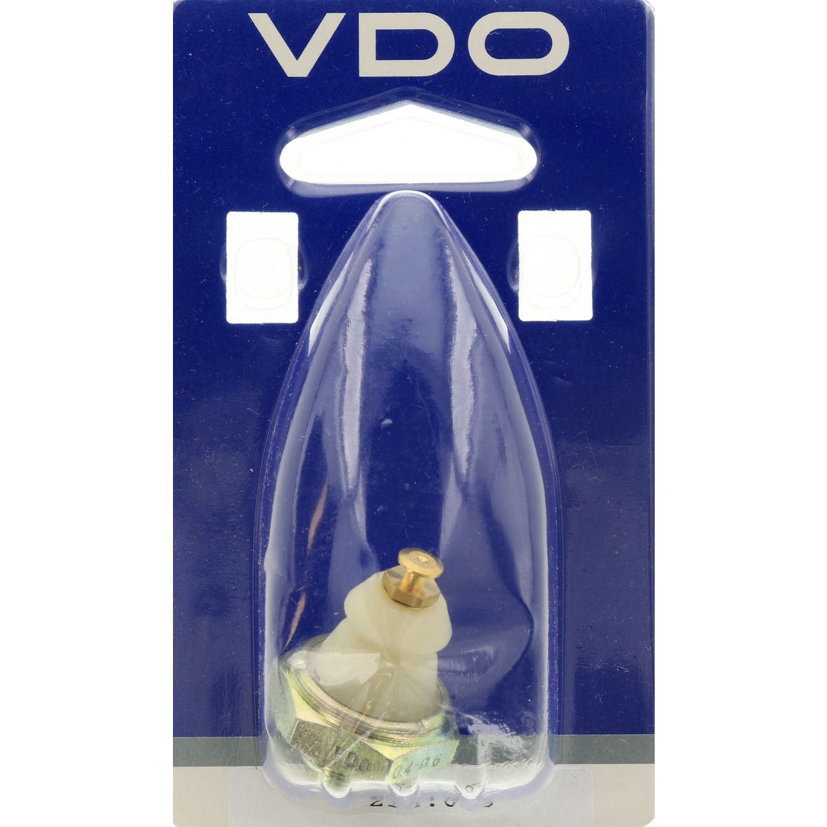 VDO Oil Pressure Switch 55kpa 1/8in.-27NPTF Button Terminal Normally Closed 231.083