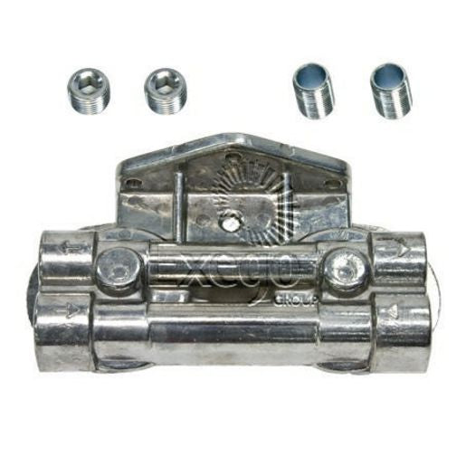 Drivetech Remote Filter Mount - Twin 1/2" NPT