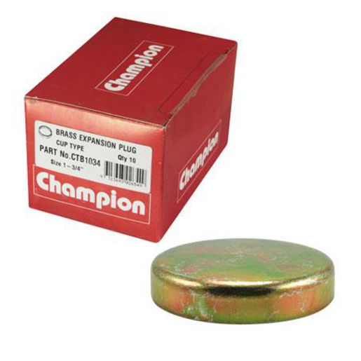 Champion Brass Welch Plug Cup 1-3/4" CTB1034