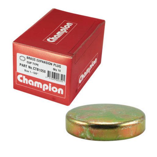 Champion Brass Welch Plug Cup 1-5/8" CTB1058