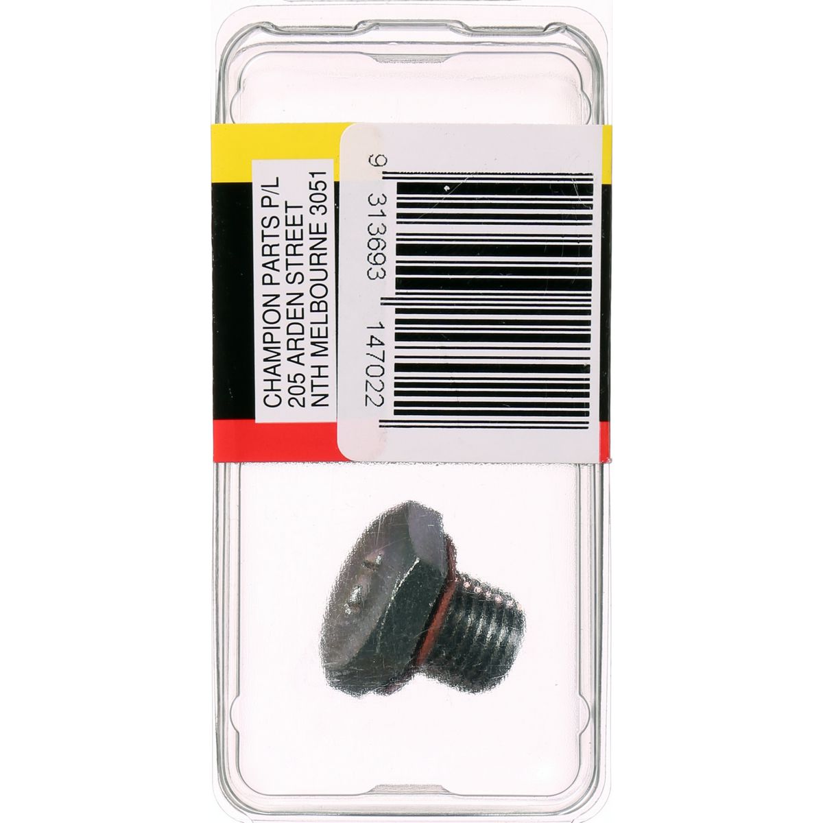 Champion Fasteners Drain Plug No.14 M14 X 1.5mm CDP08