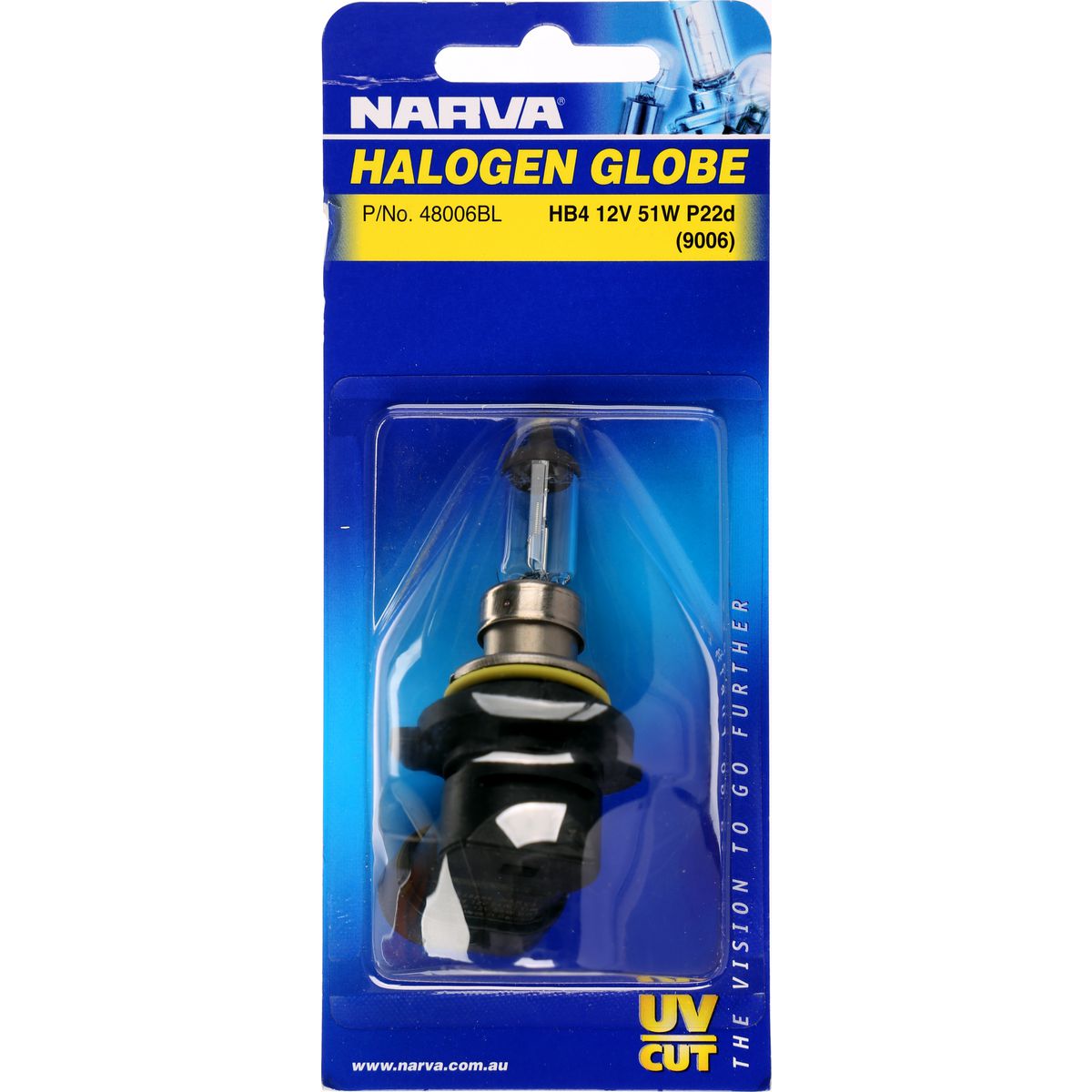 Narva Globe Halogen HB4 12V 51W 48006BL