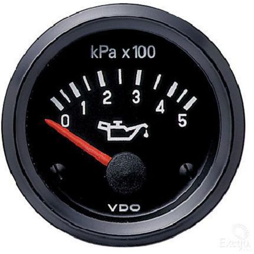 VDO Pressure Gauge Electric 12V (0 - 500 Kpa) 350030016