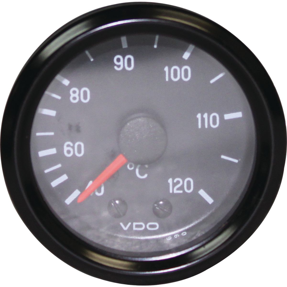 VDO Temperature Gauge Mechanical 40-120deg C 2600mm Tube Length 52mm Round 180035004