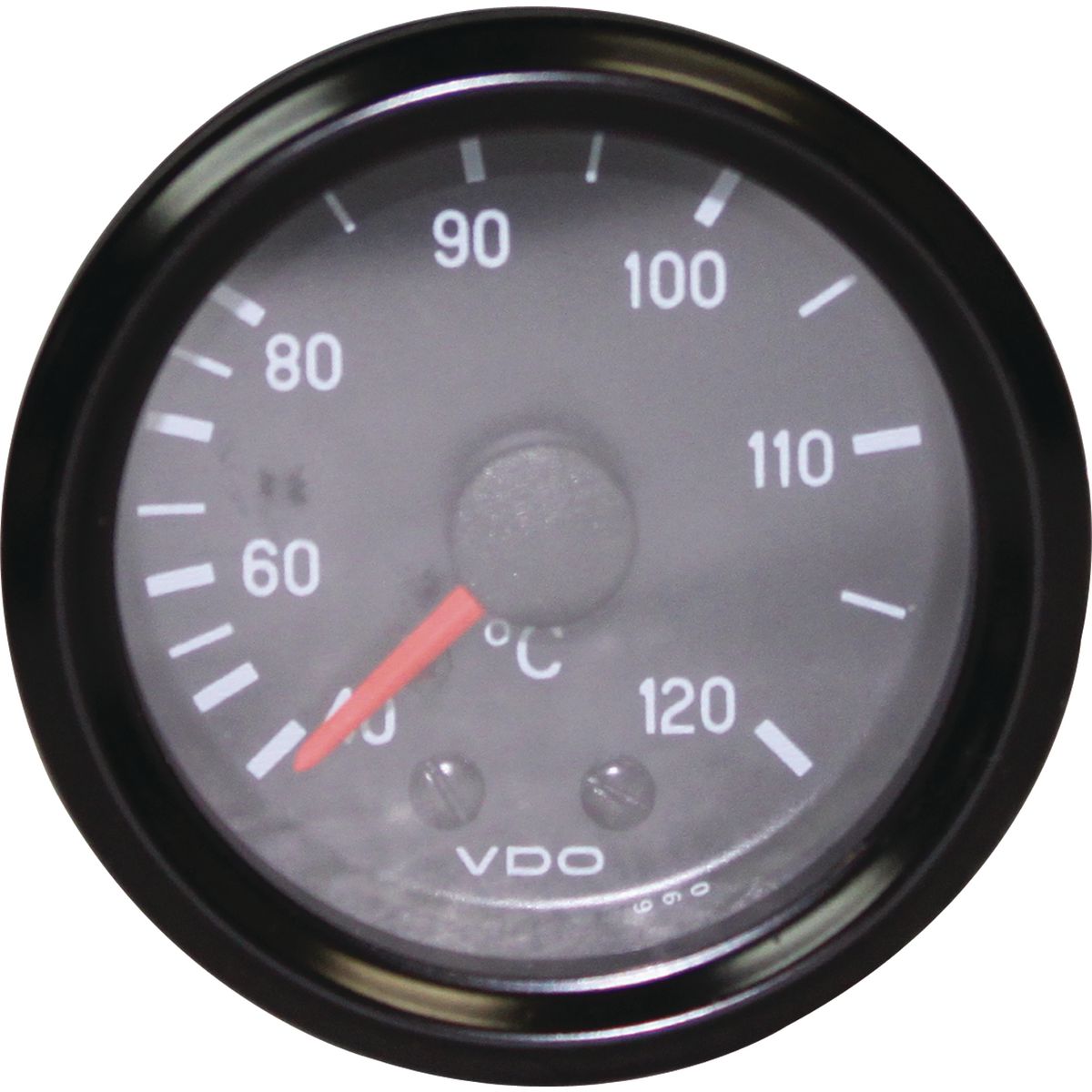 VDO Temperature Gauge Mechanical 40-120deg C 2600mm Tube Length 52mm Round 180035004