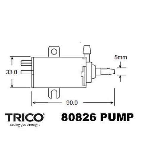 Trico Windscreen Washer Pump 24V 80826