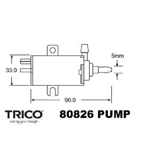Trico Windscreen Washer Pump 24V 80826