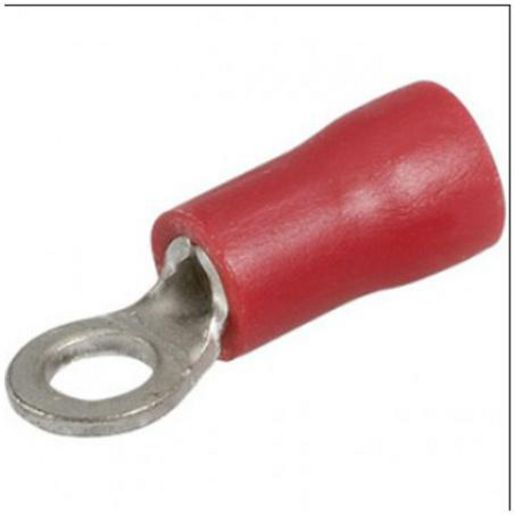 Narva Terminal Ring Red 3mm (100Pk) 56169