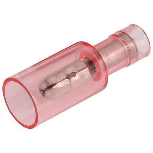 Narva Terminal Male Bullet Red 4mm (12Pk) 56047BL