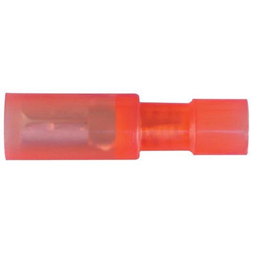 Narva Terminal Male Bullet Red 4mm (100Pk) 56147
