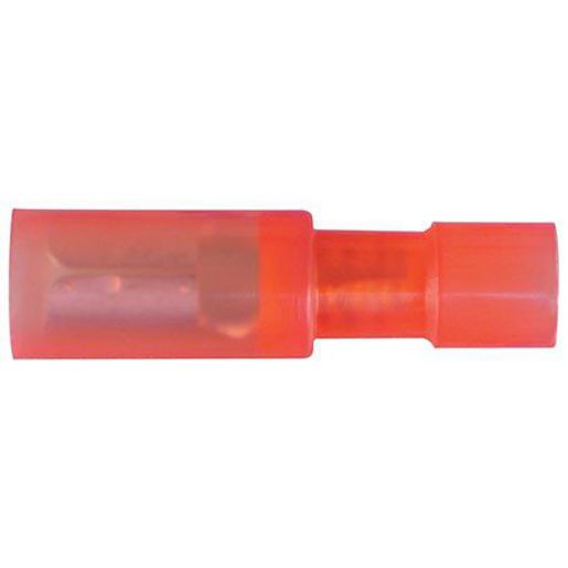 Narva Terminal Female Bullet Red 4mm (100Pk) 56151