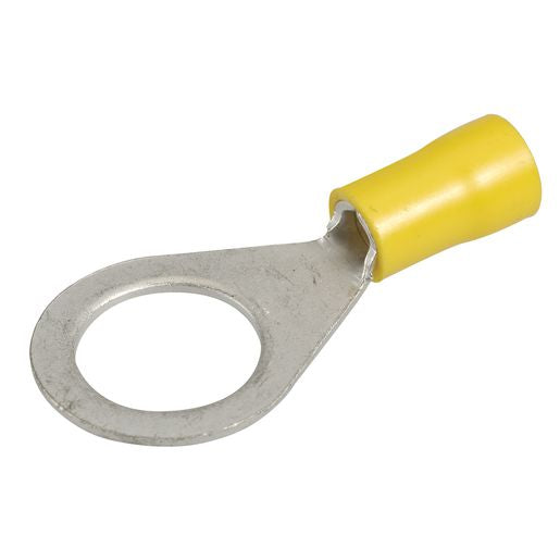 Narva Terminals Ring 6mm Yellow 12 Pack 56093BL