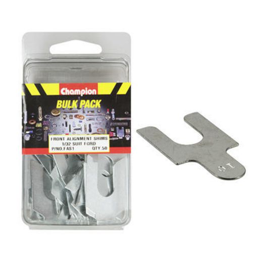 Champion Alignment Camber Shim Front 1/32" 50Pk FAS1