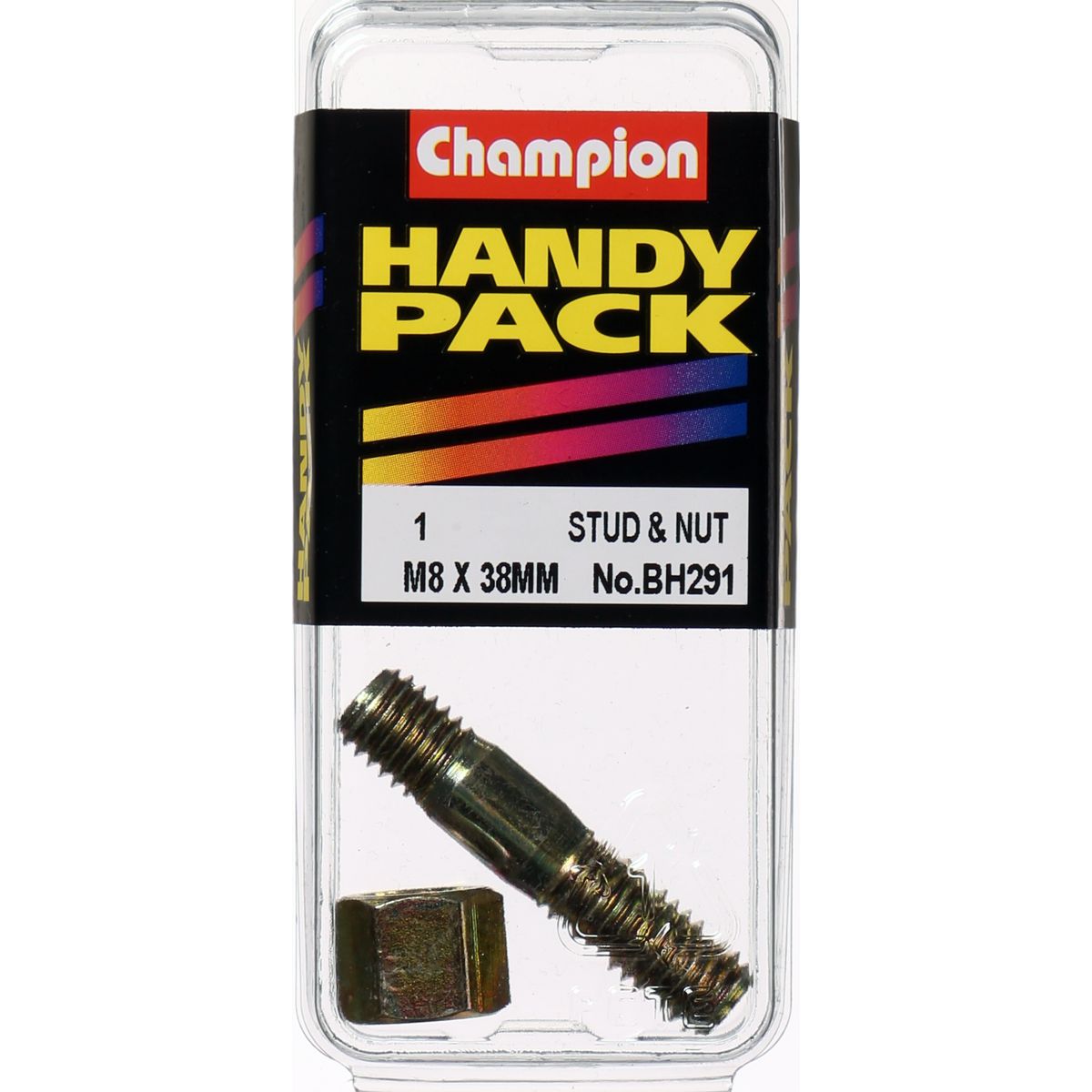 Champion Fasteners Manifold Stud & Nut M8 X 38 X 1.25mm BH291